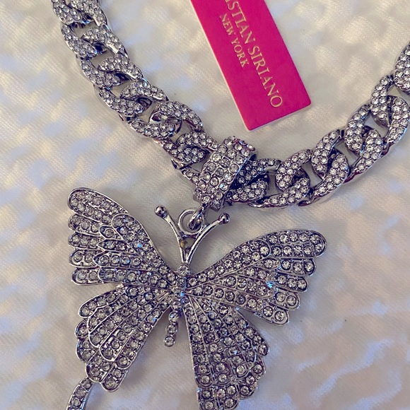 Christian Siriano Jewelry Christian Siriano Butterfly Cuban Link